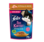 Корм Феликс кусочки в желе курица для котят 75гр - фото 37857