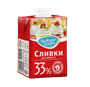 Сливки Чудское озеро 33% 0,5л - фото 38602