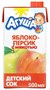 Сок Агуша Яблоко-Персик с мякотью 500мл - фото 8164